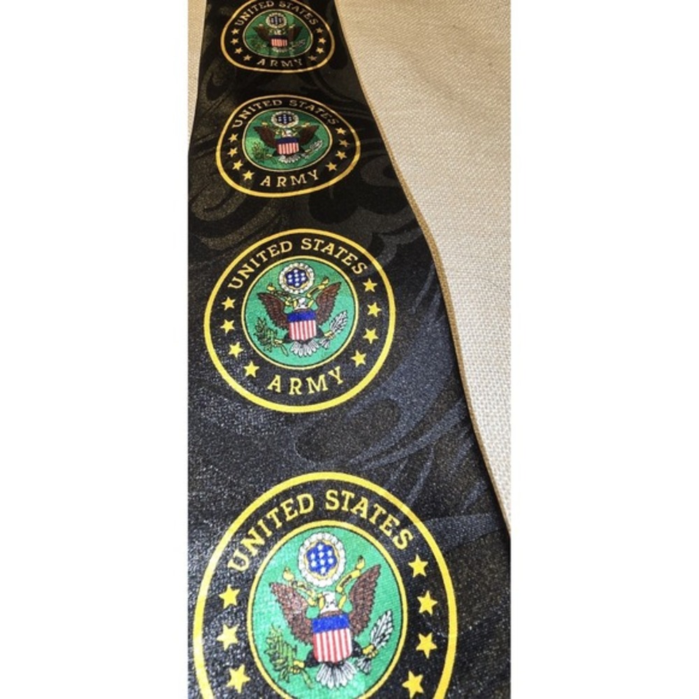 STEVEN HARRIS UNITED‎ STATES ARMY MENS DRESS TIE 3.5" WIDE